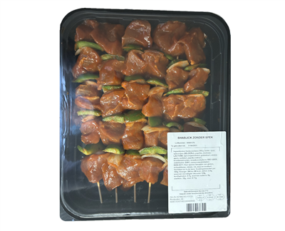 Zilverberg schaschlik avec lardon 6x200g