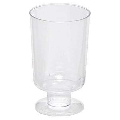 Petit verre sur pied 20/40cc 20pcs