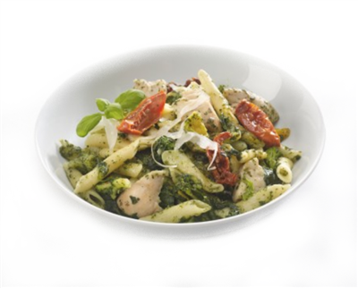 Delimeal penne au pesto épinards et poulet 6x500g