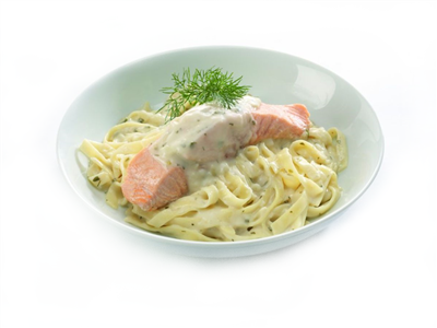 Delimeal tagliatelle filet de saumon sauce crème 6x500g