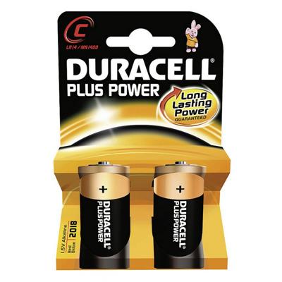 Duracell plus C (MN1400) blister 2pcs