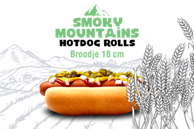 Smoky Mountains (LA8366) rouleau de hotdog gourmet 45x70g