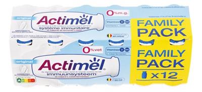 Actimel nature 0% 24pcs