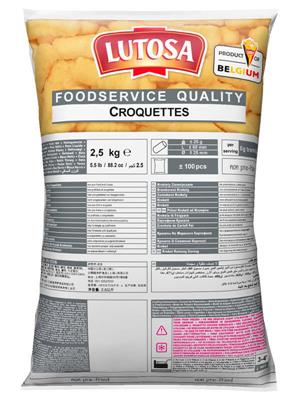 Lutosa croquettes de pommes de terre foodservice 2,5kg