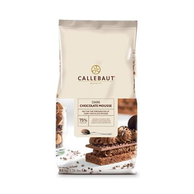 Callebaut poudre pour mousse en chocolat noir 800g