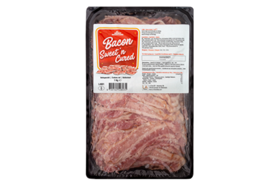 Smoky Mountains (LA901) bacon sweet cured & cooked 1kg