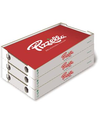 Pizzella boîtes pizza take away 50pcs