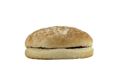 LA Streetfood (LA830) traditional floured bap 12,5cm 28x95g