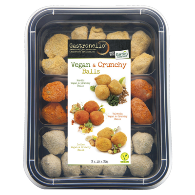 Gastronello vegan & crunchy balls mix 3x10x30g