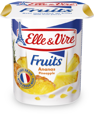 Elle en Vire dessert ananas 6x4x125g