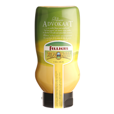 Filliers Advokaat classic 14% knijpfles 1liter