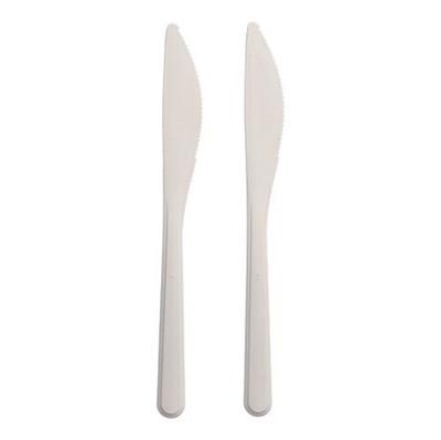 Re-Flex couteaux blancs réutilisables 18cm 50pcs