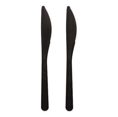 Re-Flex couteaux noirs réutilisables 18cm 50pcs