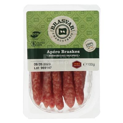 Brasvar apero salami (lange fingers) 500g