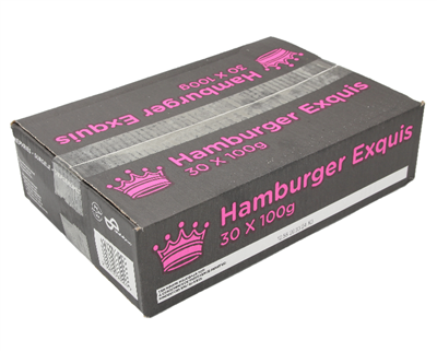 Exquis hamburger 30x100g