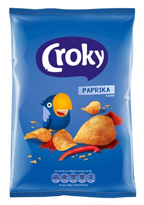 Croky chips parika 12x100g