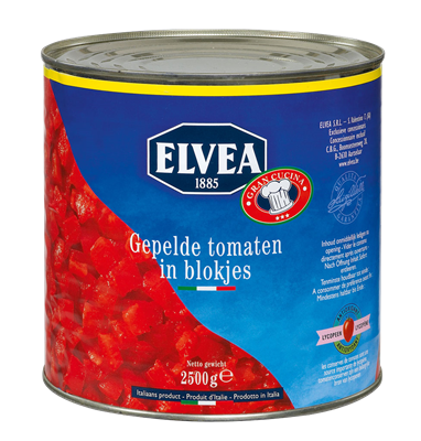 Elvea tomatenblokjes 3L