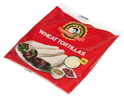 Pablo's Choice (LA500.1) wheat tortilla 6/16cm 8x18st