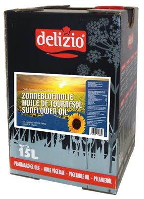 Delizio zonnebloemolie 15L