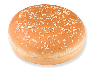 Pastridor (225591) hamburger bun sesam 4,5" 30x83g