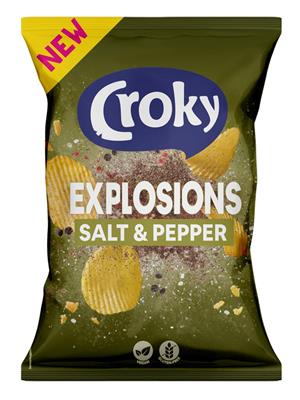 Croky chips explosions salt & pepper 20x40g