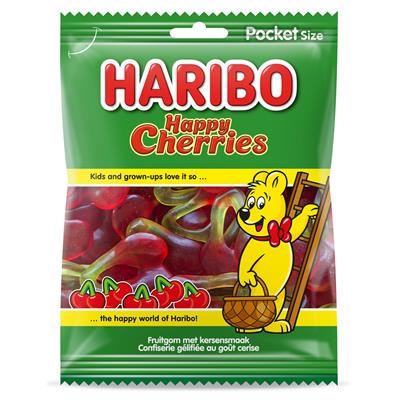 Haribo happy cherries 28x75g