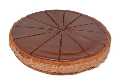 Diversi Foods (845) tarte au chocolat ganache 26 cm précoupée 12 pers. 1200g