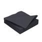 Duni (168386) servet double couche noire 300 pcs