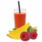 Fresh fruit Mélange de fruits Fantasy smoothie (framboise-mangue) 20x150g