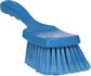 Brosse à vaisaille manche court dure bleu 1pc