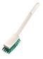 Brosse à vaisaille manche long dure vert 1pc