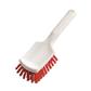 Brosse dure à manche court rouge 1pc