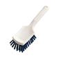 Brosse dure à manche court bleu 1pc