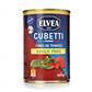 Tomates pelées/basilic en cubes "Elvea" 400g