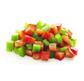 Biebuyck cubes de poivrons jaune rouge vert 2,5kg