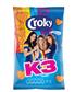 Croky chips K3 hartjes paprika 12x80g